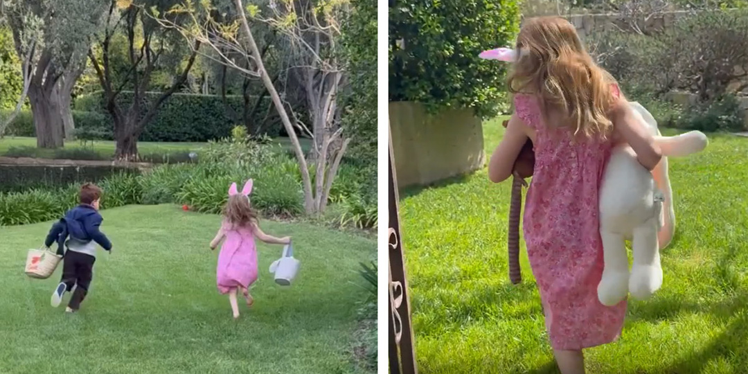 Меган Маркл поделилась пасхальным видео и показала, как Арчи и Лилибет охотятся за яйцами