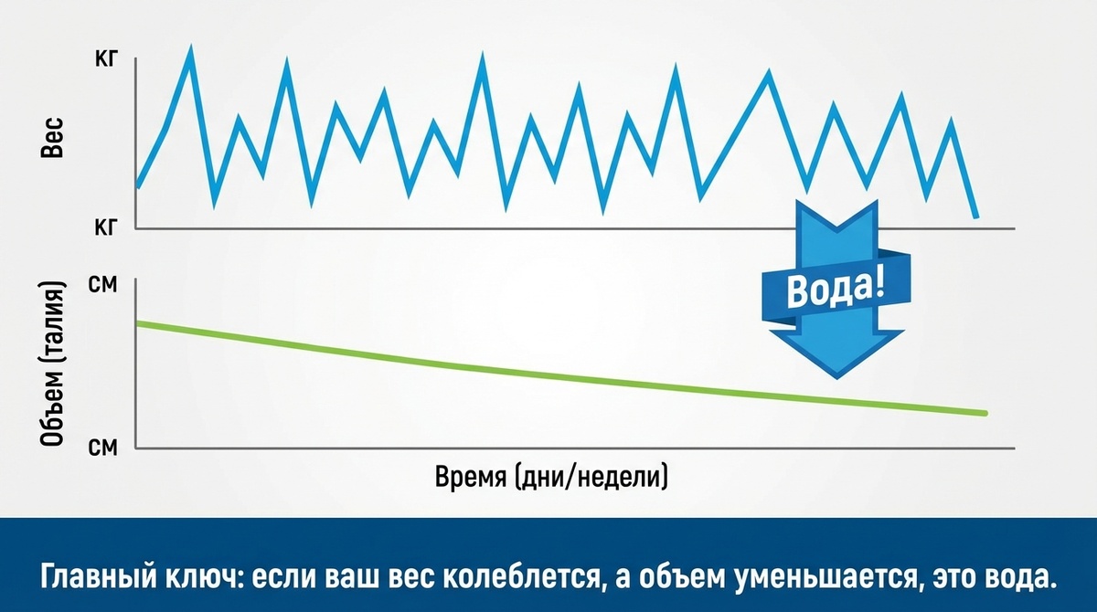весы против сантиметра