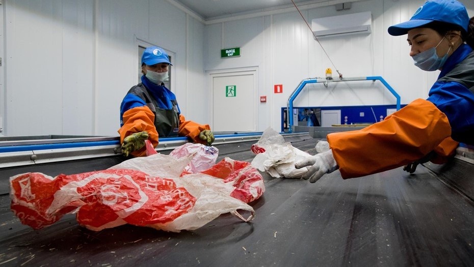    Пуск оборудования комплекса по переработке отходов "Волхонка" Автор фото: Ермохин Сергей/"ДП"