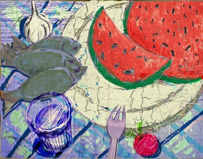 Типичный южный натюрморт. Леонид Муртазин