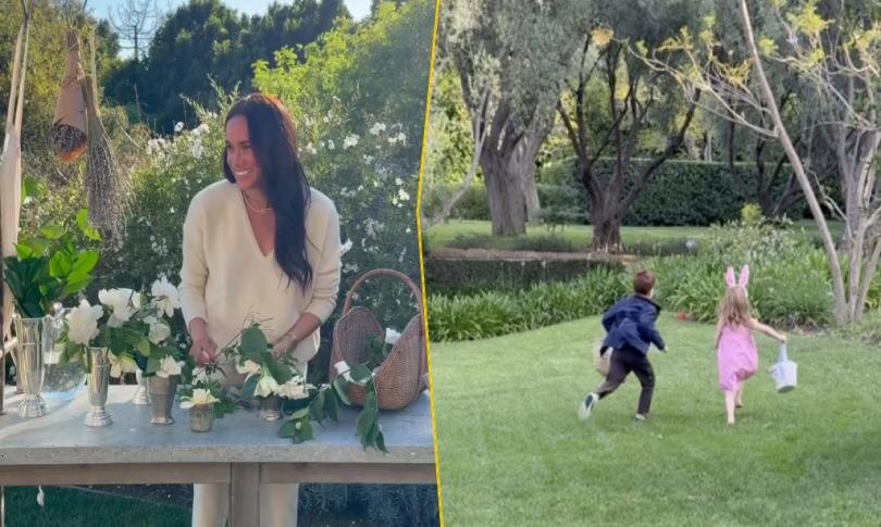    Источник: meghan/Социальные сети | Меган Маркл показала, как Арчи и Лилибет отметили Пасху в Калифорнии