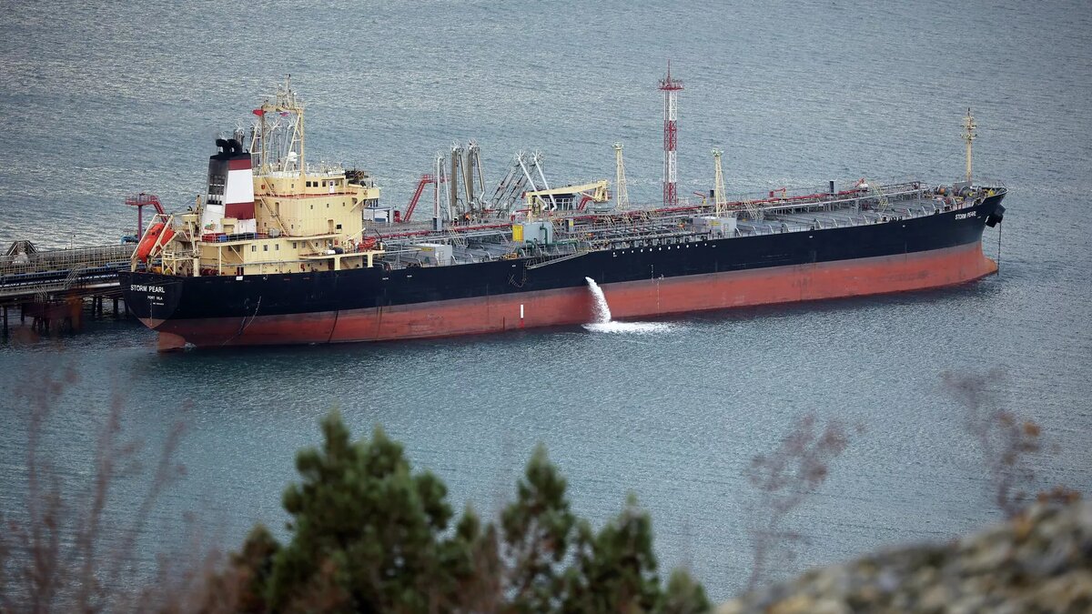 Нефтяной терминал в порту новороссийска / © Sputnik / Виталий Тимкив 