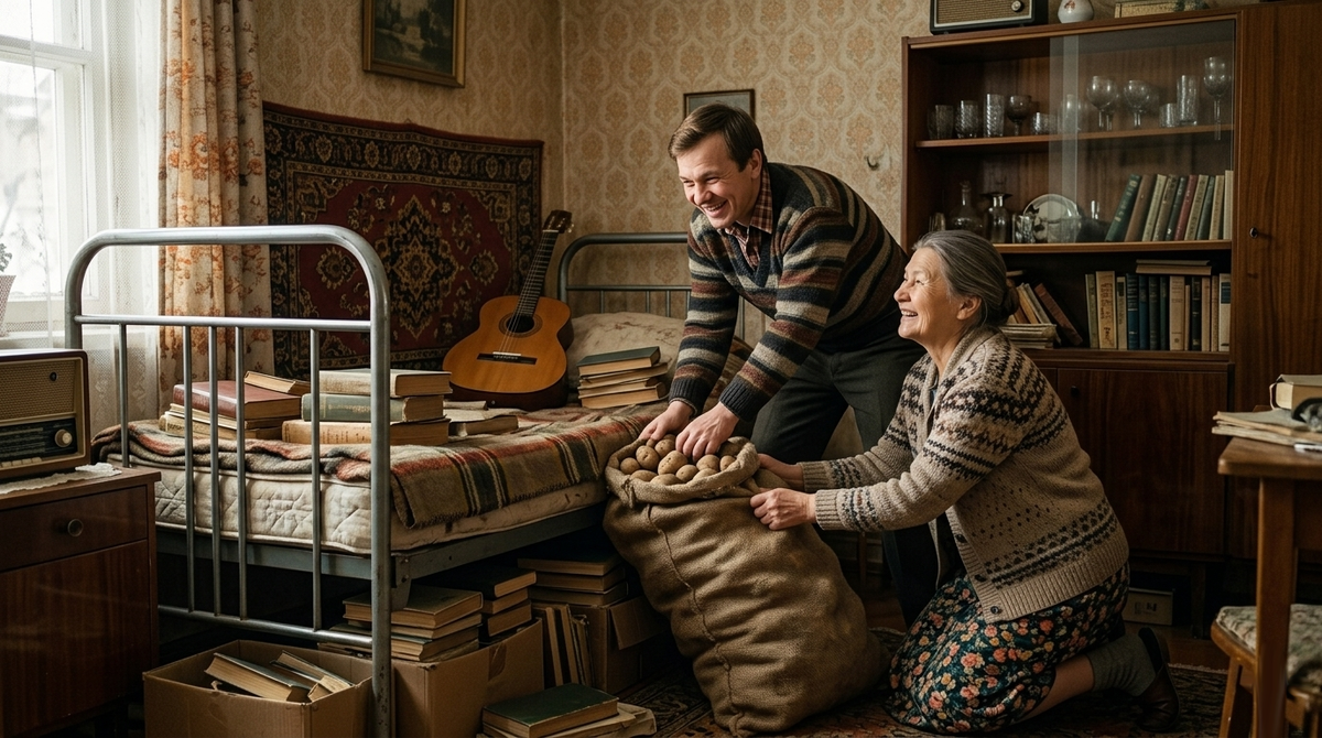 Хранение овощей в квартире в 90-е. Наш первый опыт «стратегического хранения» под кроватью — соседи до сих пор вспоминают тот аромат!