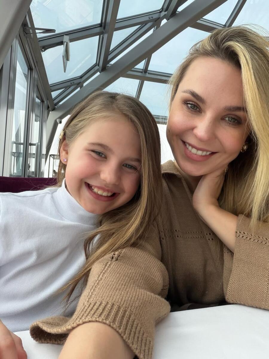 Пелагея с дочкой Таисией