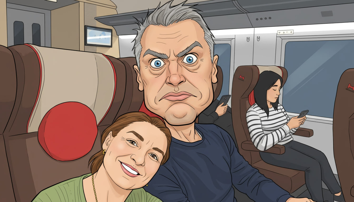 Грозный мужчина.