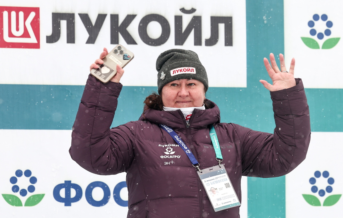    Глава Федерации лыжных гонок России Елена Вяльбе  Софья Сандурская/ТАСС