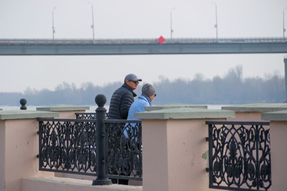    Обь перед ледоходом. Барнаул. Источник: Виталий Барабаш