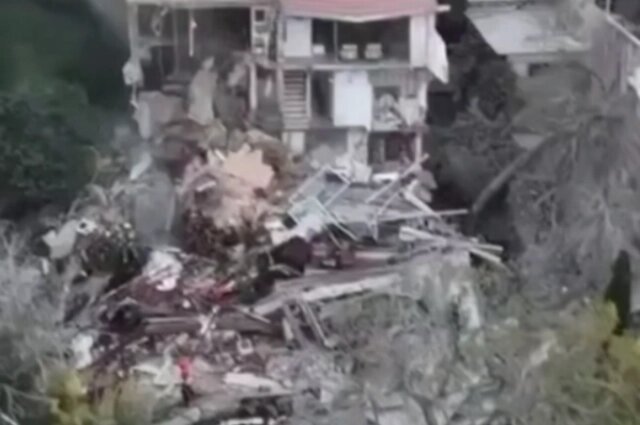    Разрушения в Хайфе Фото: Кадр из видео/ IRNA