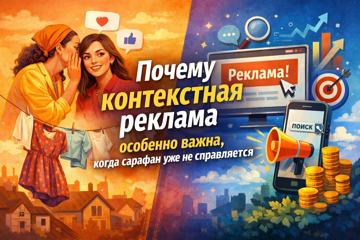 Почему контекстная реклама особенно важна, когда сарафан уже не справляется