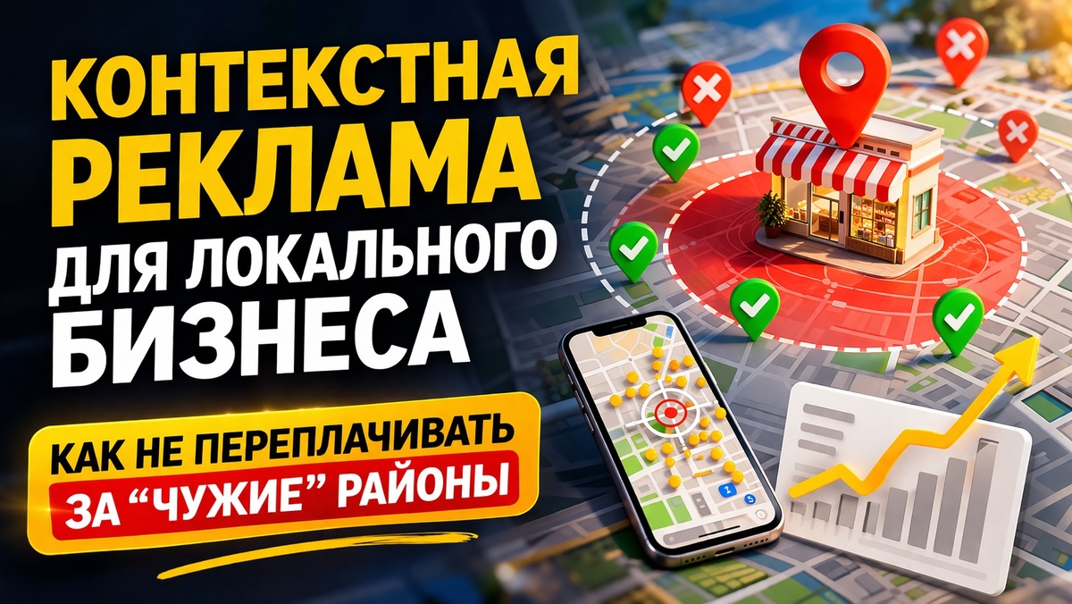 Контекстная реклама для локального бизнеса: как не переплачивать за “чужие” районы и города 