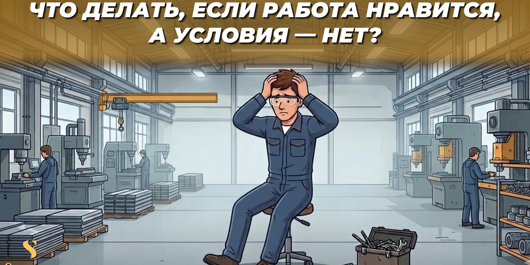 Что делать, если работа нравится, а условия — нет?