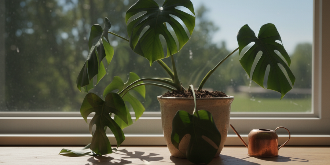 Почему у монстеры пропал тургор и как это исправить: пошаговые советы 🌿