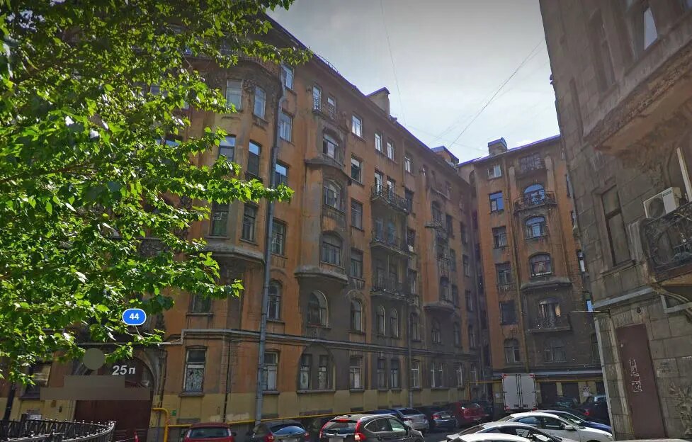    Доходный дом Перцова. Фото: скрин сервиса Яндекс Панорамы