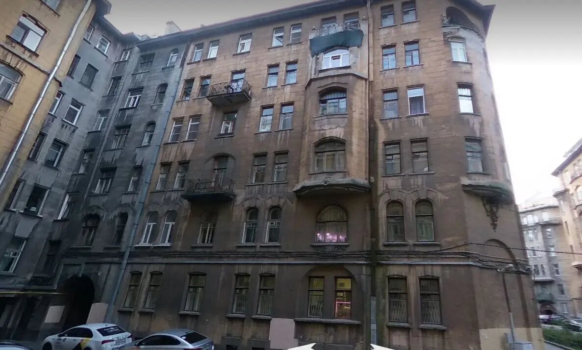    Доходный дом Перцова. Фото: скрин сервиса Яндекс Панорамы