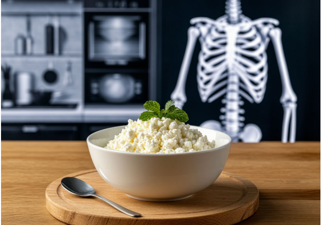 С дества нам говорят что творог полезен для костей