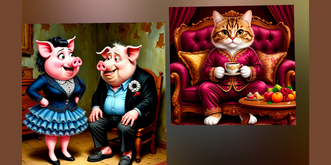 Несправедливость "по-sвински". Басня