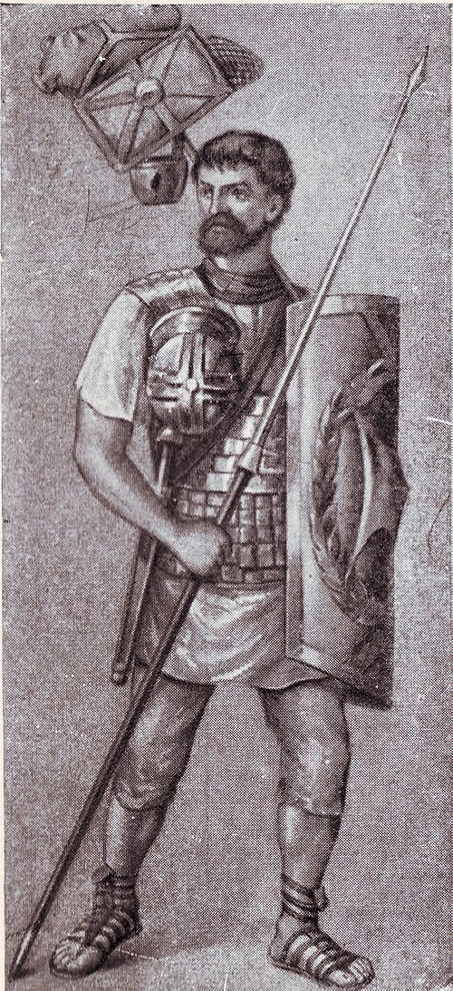 Легионер в походе