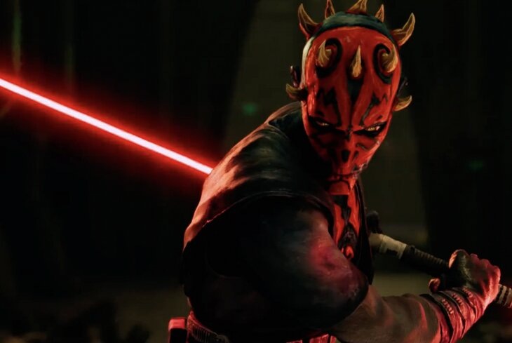 Кадр из сериала «Звездные войны. Дарт Мол: Повелитель теней»