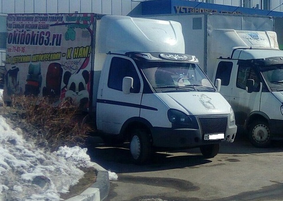 Именно в этом грузовике прятали труп погибшей. Фото: соцсети