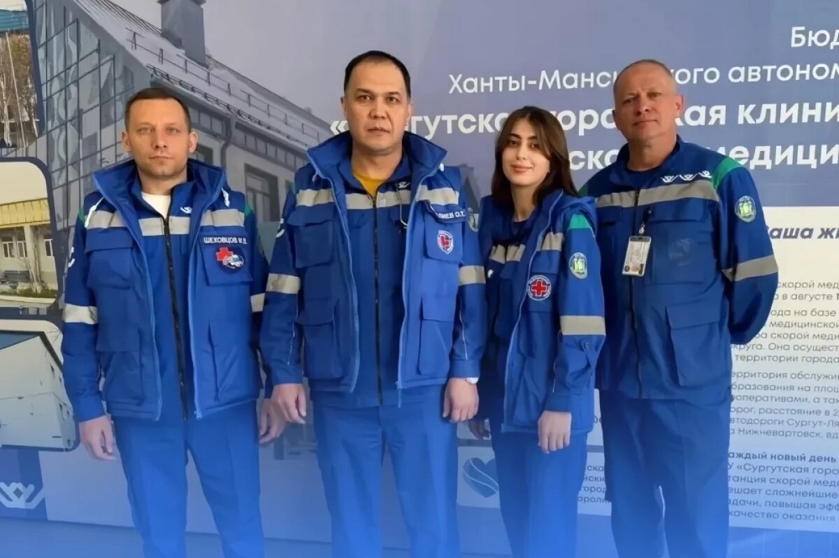    В Сургуте бригада скорой помощи спасла мужчину с клинической смертью