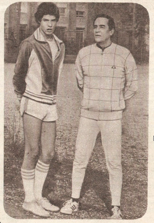 Витторио с сыном Алехандро, который стал певцом. Фото: 1983 года