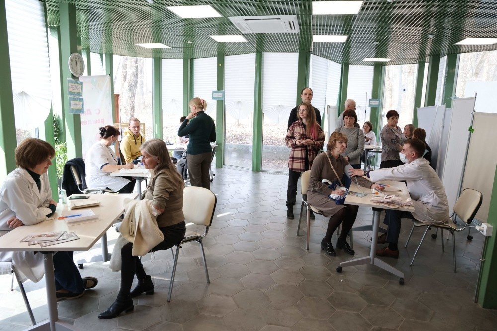    Более 150 нижегородцев приняли участие в акции ко Дню здоровья