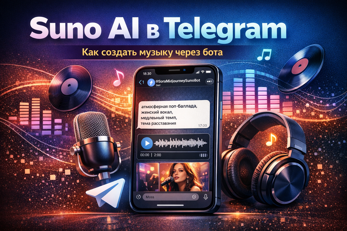 Suno AI в Telegram