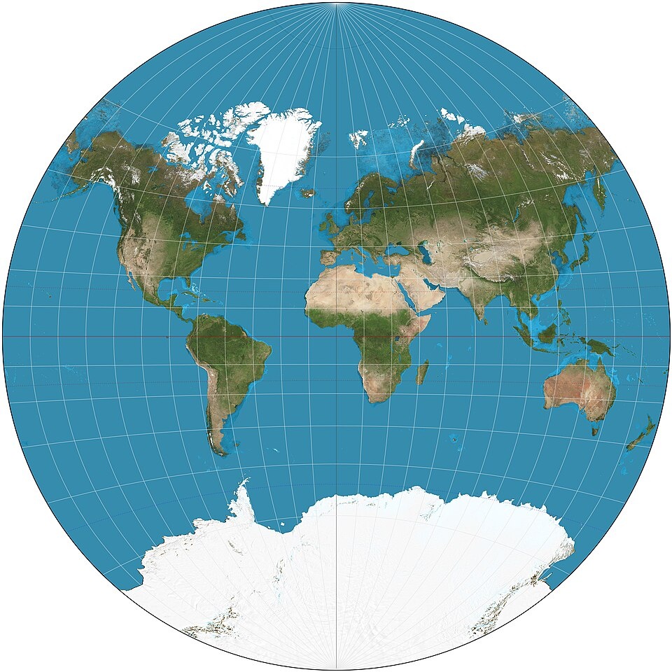 ПРОЕКЦИЯ ВАН ДЕР ГРИНТЕНА