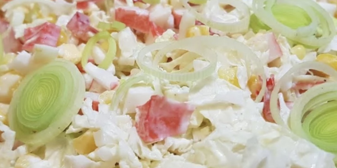 КРАБОВЫЙ САЛАТ!