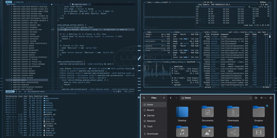Релиз дистрибутива Omarchy 3.5