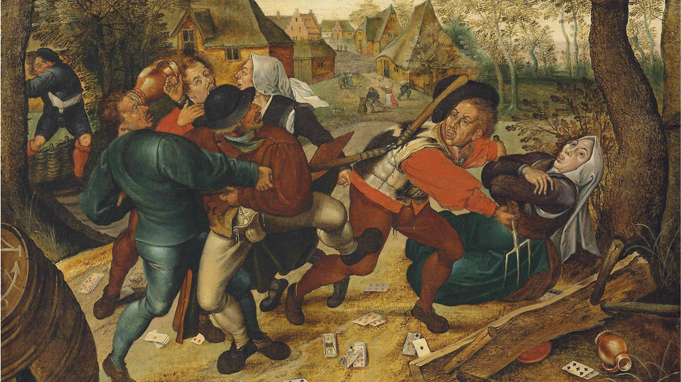 Питер Брейгель Младший. «Сельская драка», 1610.📷Фото: wikipedia.org