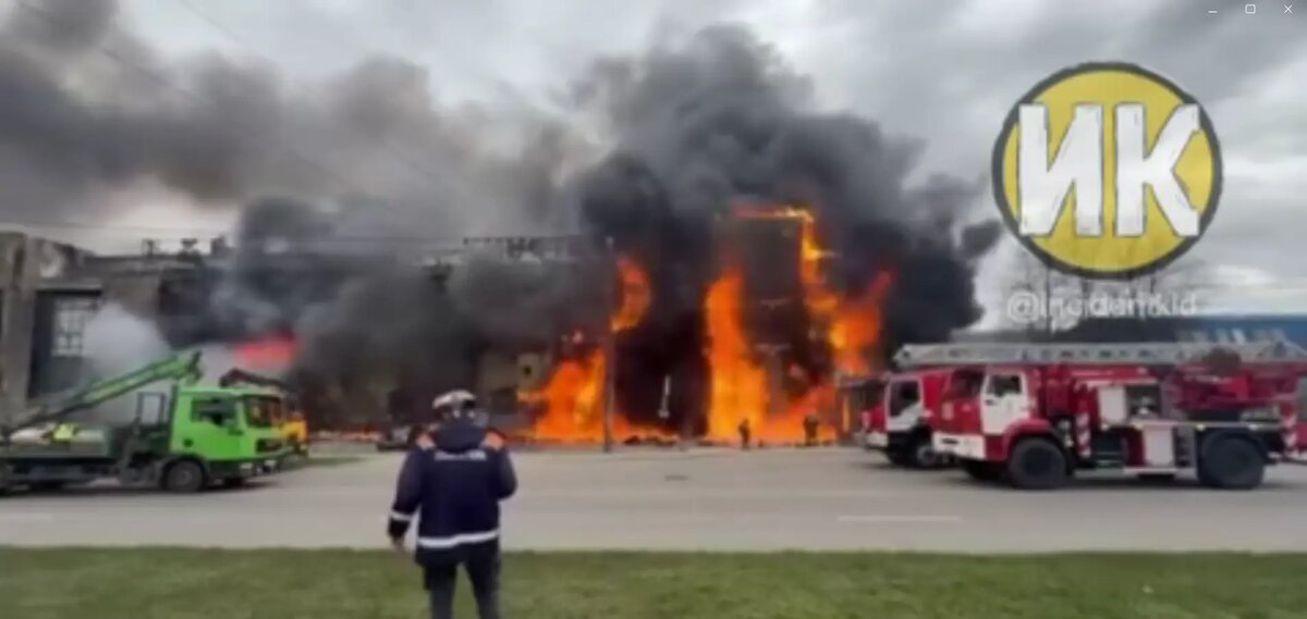    Фото: стоп-кадр видео из телеграм-канала «Инцидент Калининград»