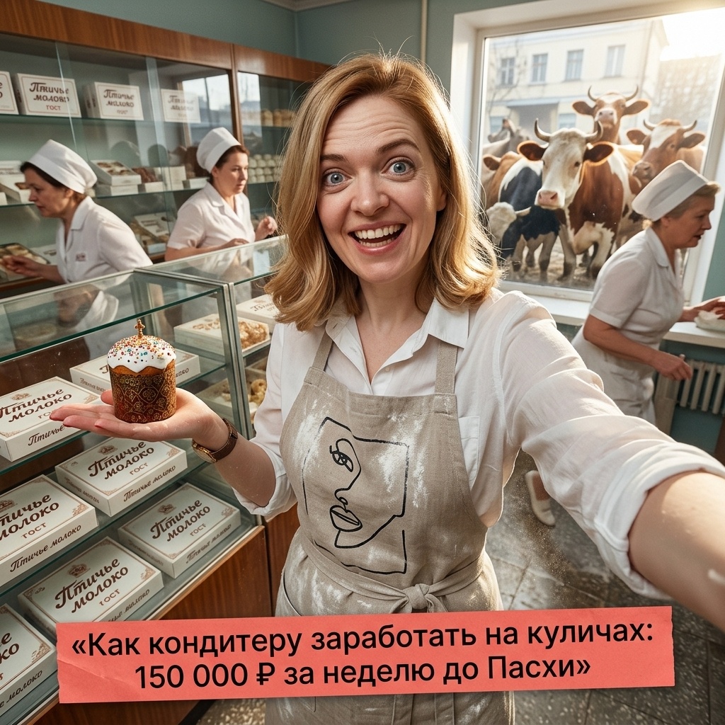    Бизнес-план для кондитера: 150 000 ₽ на пасхальной выпечке admin