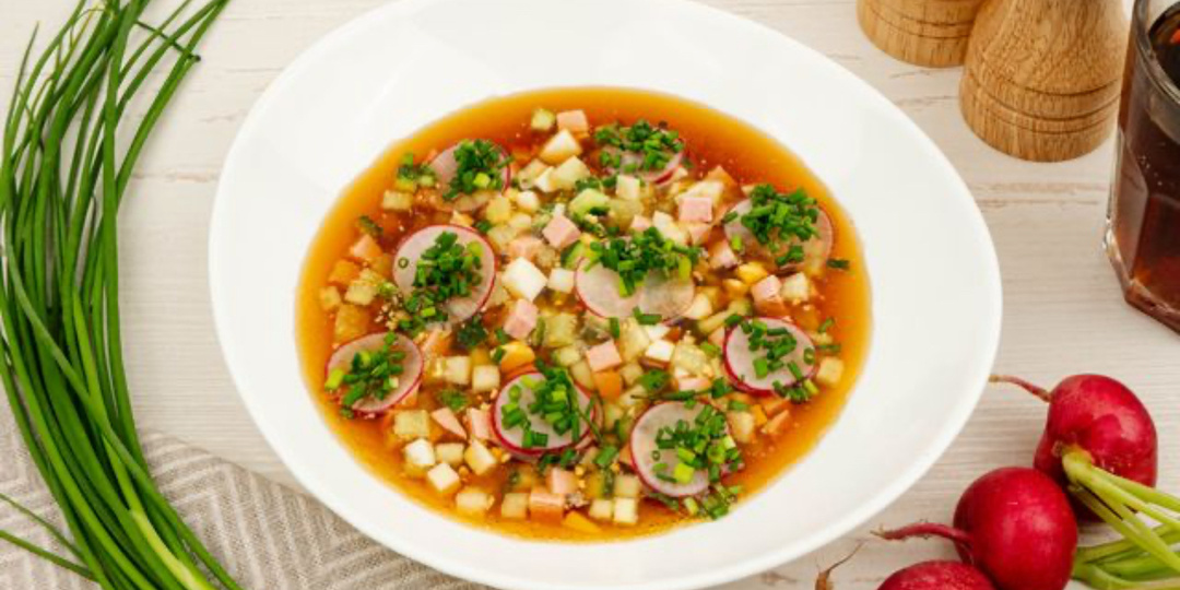 Окрошка на квасе