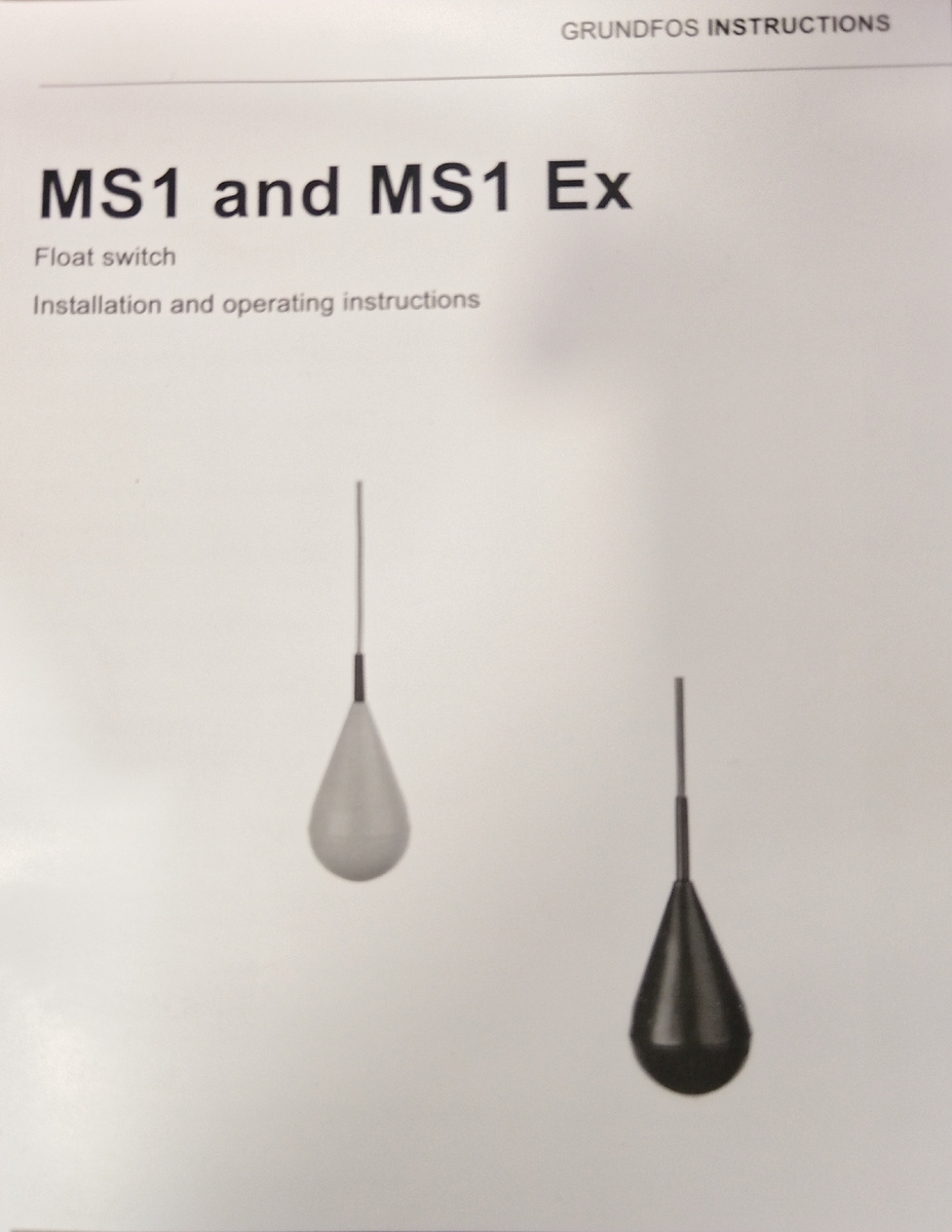 Поплавковый выключатель для насоса MS1 Grundfos цена.