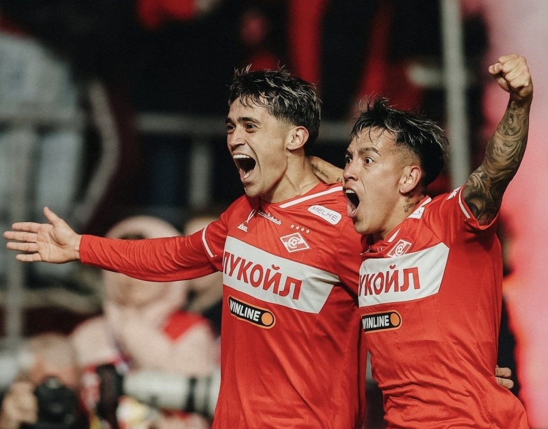 Эсекьель Барко (справа) и Пабло Солари принесли победу "Спартаку" над "Локомотивом". Фото ФК "Спартак"
