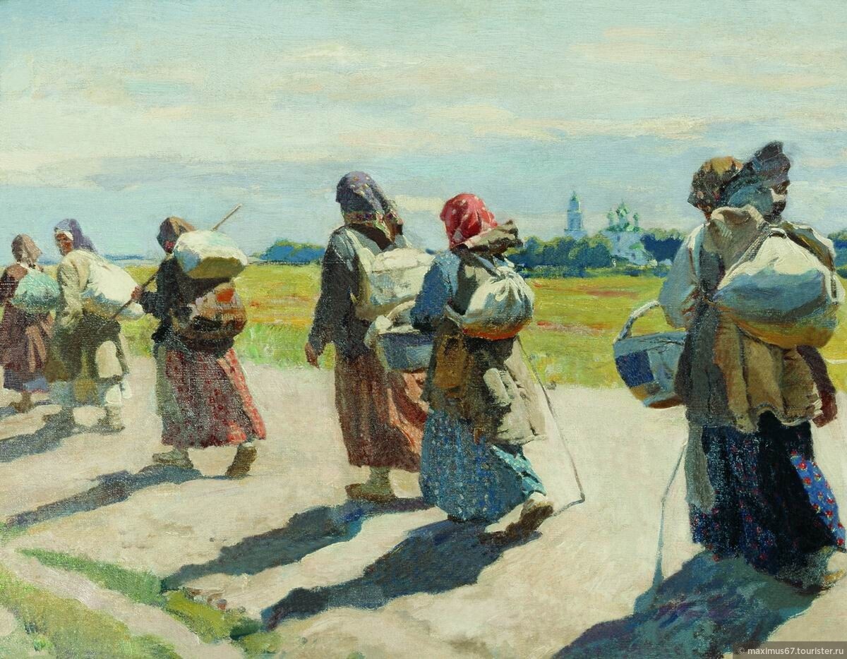 «К преподобному» С. А. Виноградов, 1910 г.