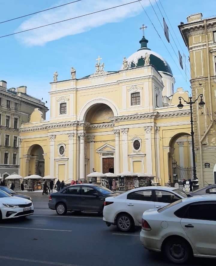 Базилика Святой Екатерины, Невский проспект, Санкт-Петербург (личное фото)