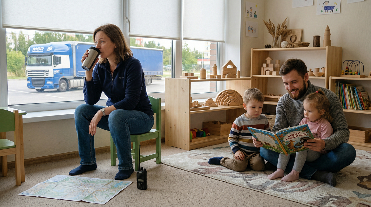 Женщина - дальнобойщик, а мужчина воспитатель? Равные права - равные возможности!