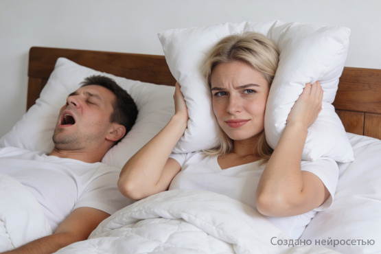 Храп не опасен для ушей, но бьет по психике. Что делать?