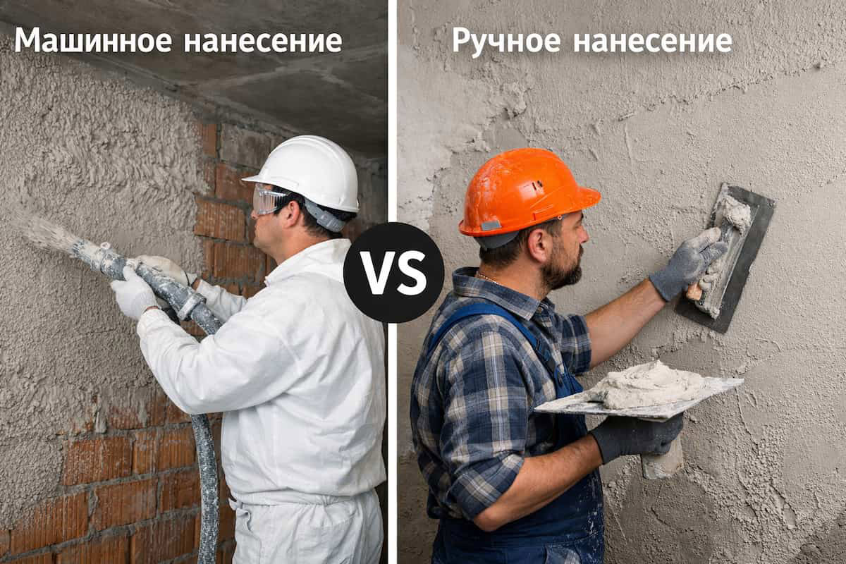 Штукатурка стен