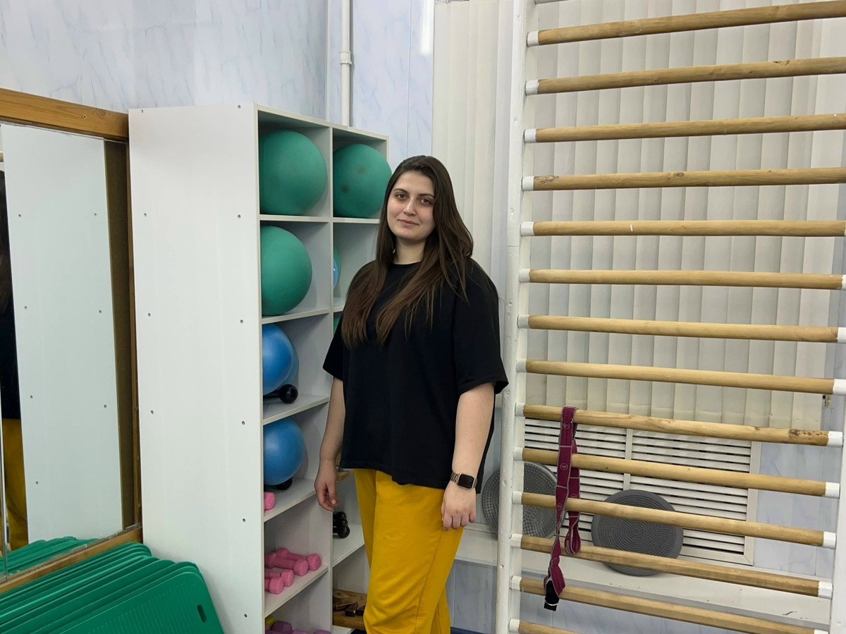 врач лечебной физической культуры Волгоградского областного клинического центра медицинской реабилитации Юлия ТЕРСКАЯ