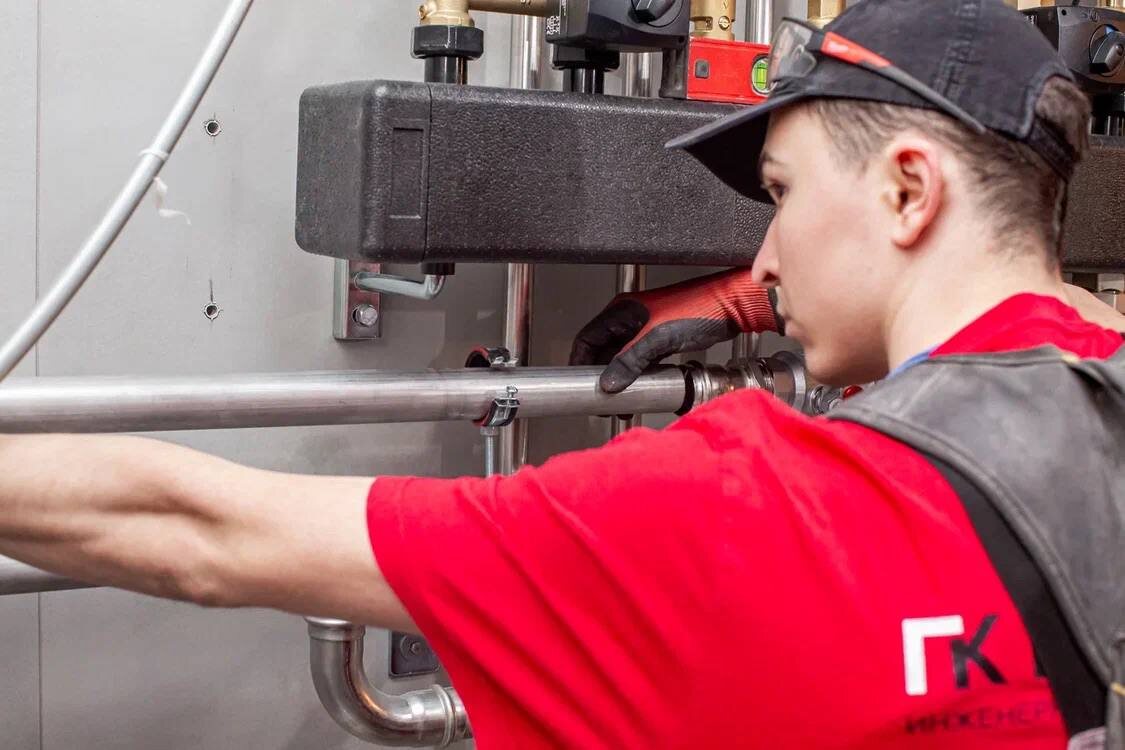 монтаж котельной