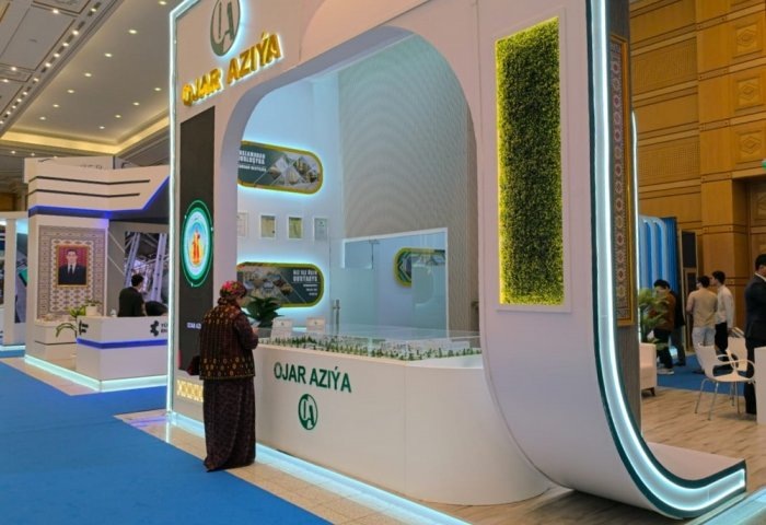 Ojar Aziya на выставке «Сотрудничество и Развитие», 2-4 апреля, 2026 г., Ашхабад Туркменистан. (Фото: БТ)