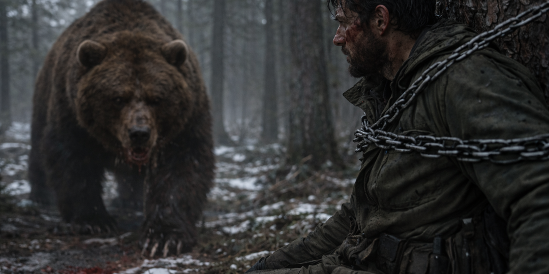 Браконьеры приковали егеря в тайге на съедение зверям. Но пришедший на запах крови хищник сделал невероятное