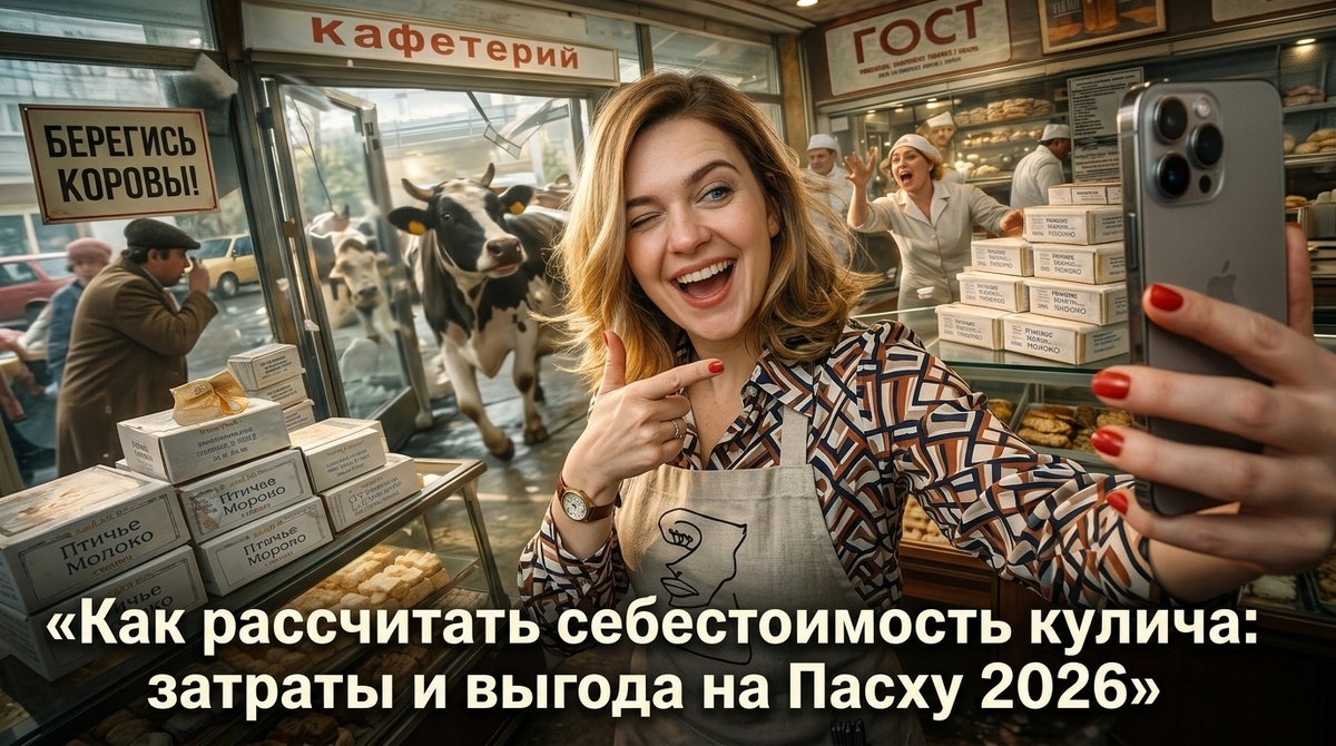    Калькуляция затрат и прибыли для пасхальных куличей admin