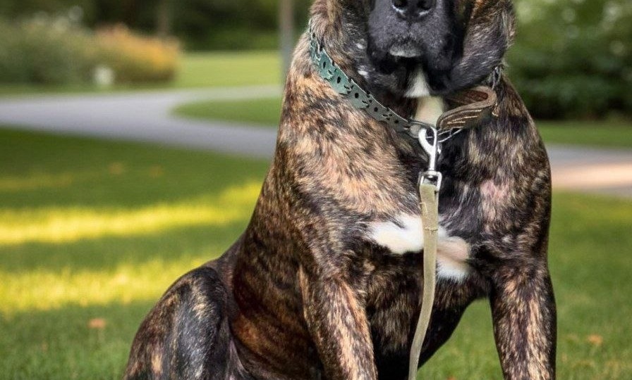 Щенка редкой породы растили для кровавых боёв