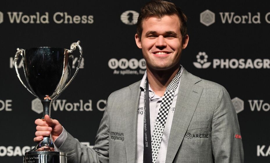    Шахматист Магнус Карлсен. Фото: ТАСС