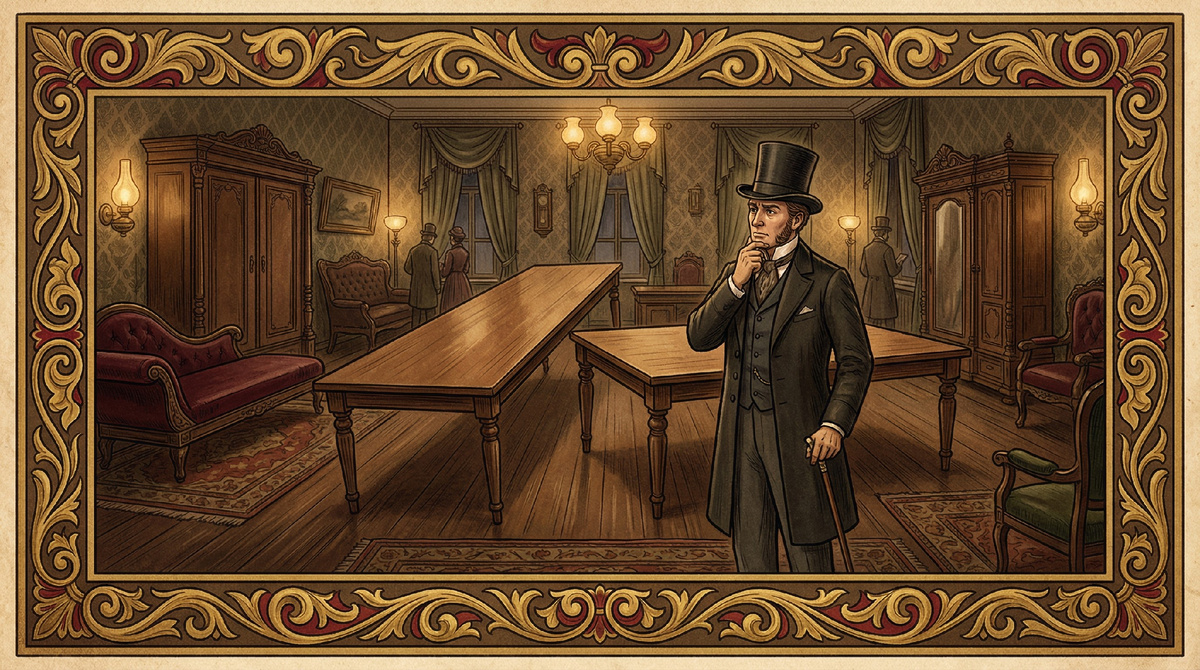 Кажущаяся разница в размерах столешниц - классическая ловушка нашего восприятия