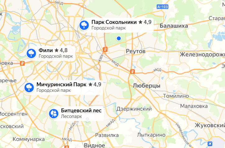 Геолококации для любителей велосипедных прогулок | продолжение следует